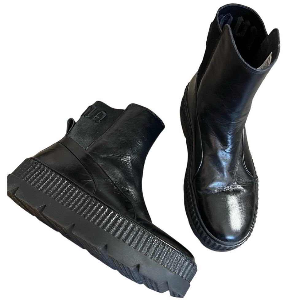 Fenty Puma by Rhianna -Black Platform Ankle Boots